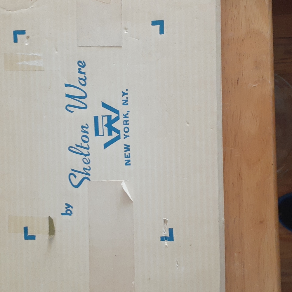 Vintage Shelton Ware silver/chrome Serving tray.